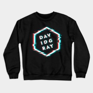 DAVID GRAY POLYGON GLITCH Crewneck Sweatshirt